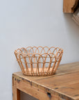 Rattan Bread Basket / 23cm