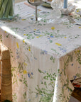 Spring Posy Linen Tablecloth