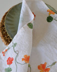 Nasturtium Linen Napkin