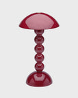 Rechargeable Bobbin LED Lamp / Cherry Red