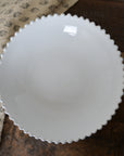 Pearl White Pasta Bowl / Plate 23cm