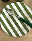 Trattoria Dessert Plate / Green