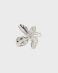 Dream Statement Flower Ring Silver Plated