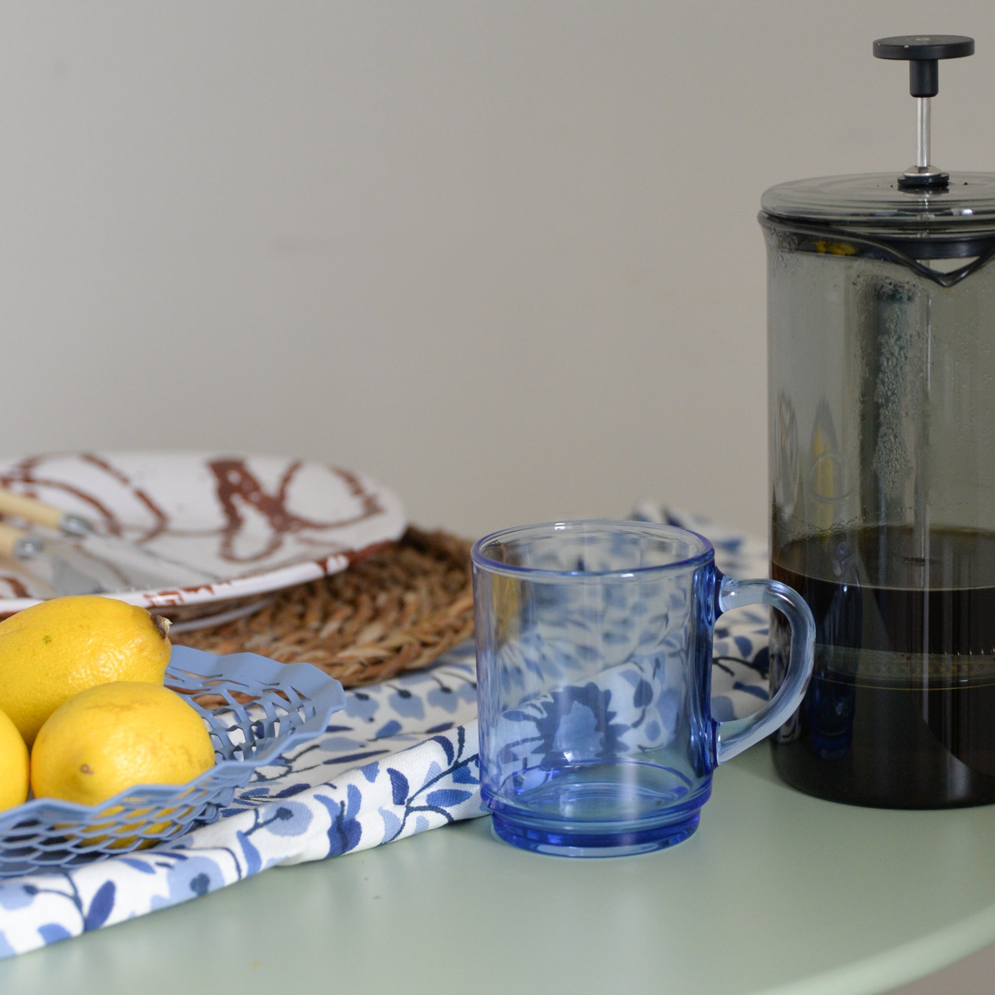 Duralex Coffee Mug / Blue