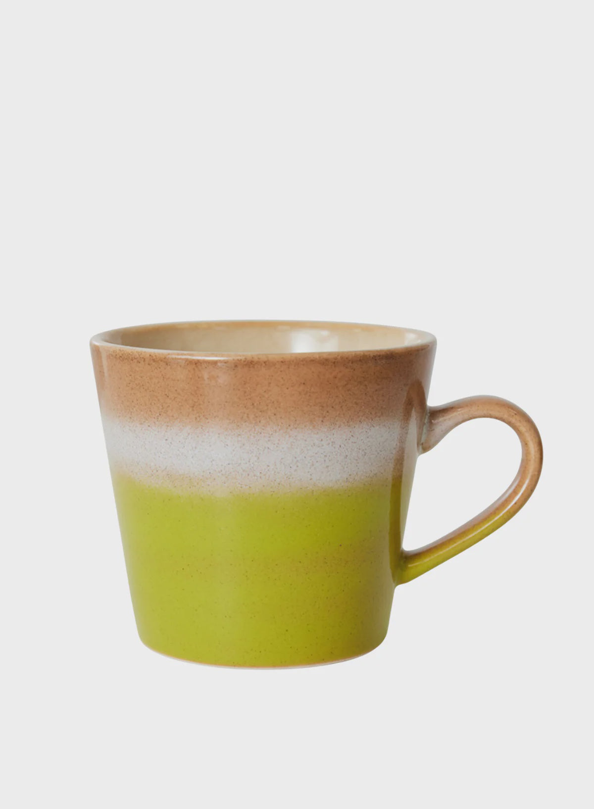 HKliving 70s Ceramics Cappuccino Mug / Eclipse