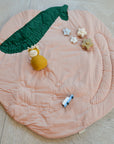 Baby Play Mat Peach Shape