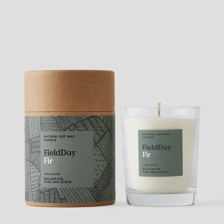 Large Christmas Soy Candle / Fir