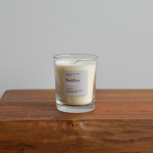 Linen Large Candle