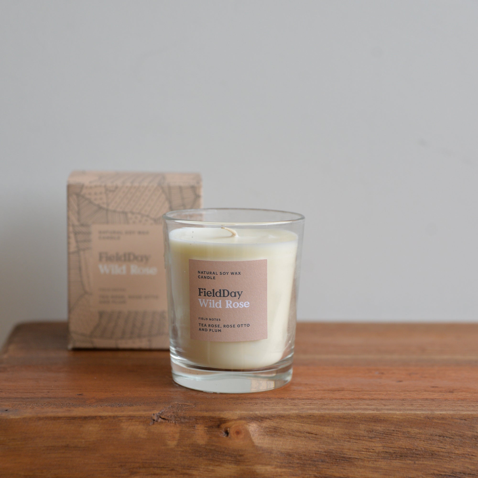 Wild Rose Large Candle