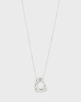 Free Pendant Necklace / Silver