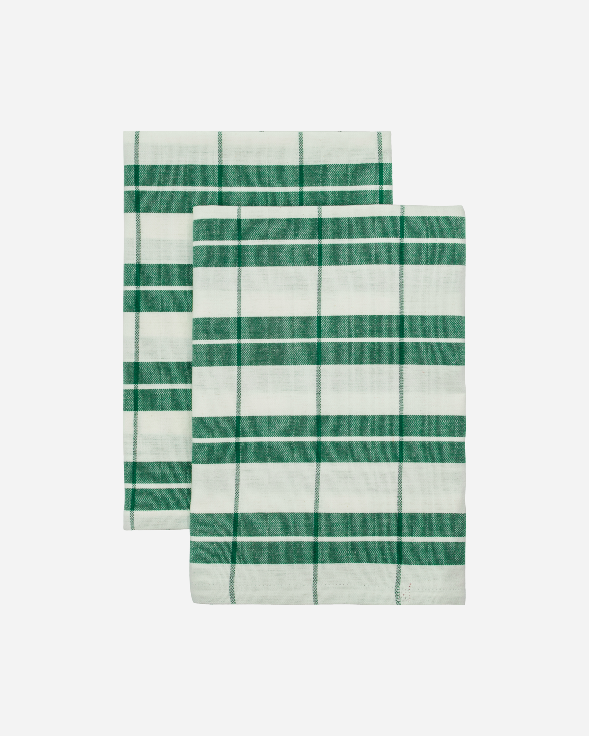 Tea Towel / Green Check