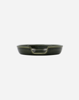 Ceramic Spoon Rest / Dark Green