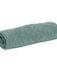 Enzo Cotton Bath Mat / Grey Green