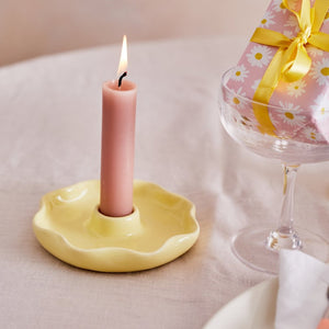 Scallop Candle Holder