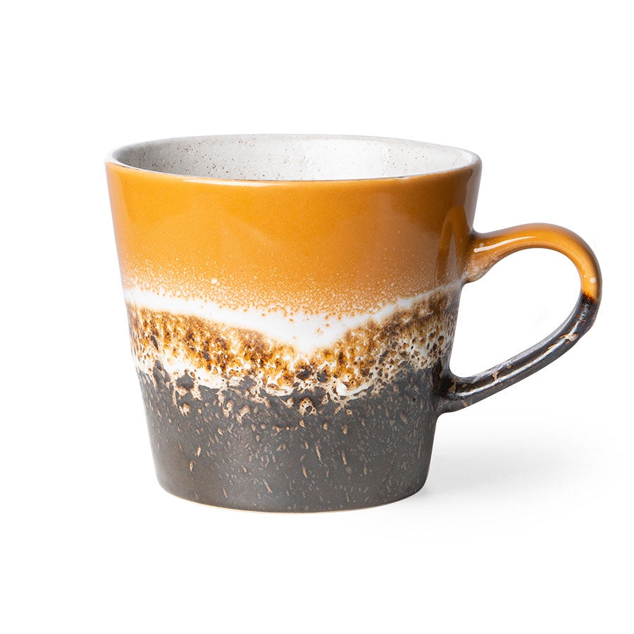 HKliving 70s Ceramics Cappuccino Mug / Fire