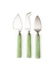 HKliving Sage Cheese Knives Set of Three