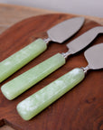 HKliving Sage Cheese Knives Set of Three