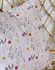 Pink Floral Cushion 60 x 60 cm