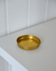 Brass Candle Tray For Pillar Candle