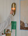 Brass Sconce Wall Candle Holder