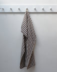 Brown Gingham Thor Tea Towel