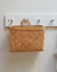 IB Laursen Chip Wood Wall Basket