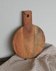 Round Chopping Board Acacia Wood