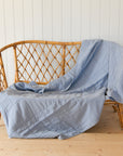 Classic Quilt in Pastel Blue / 130 x 180