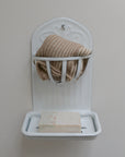 IB Laursen Enamel Wall Mounted Soap Dish