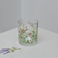 Load image into Gallery viewer, Floral Printed Drinking Glass Tumbler
