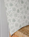 Green Floral Cushion