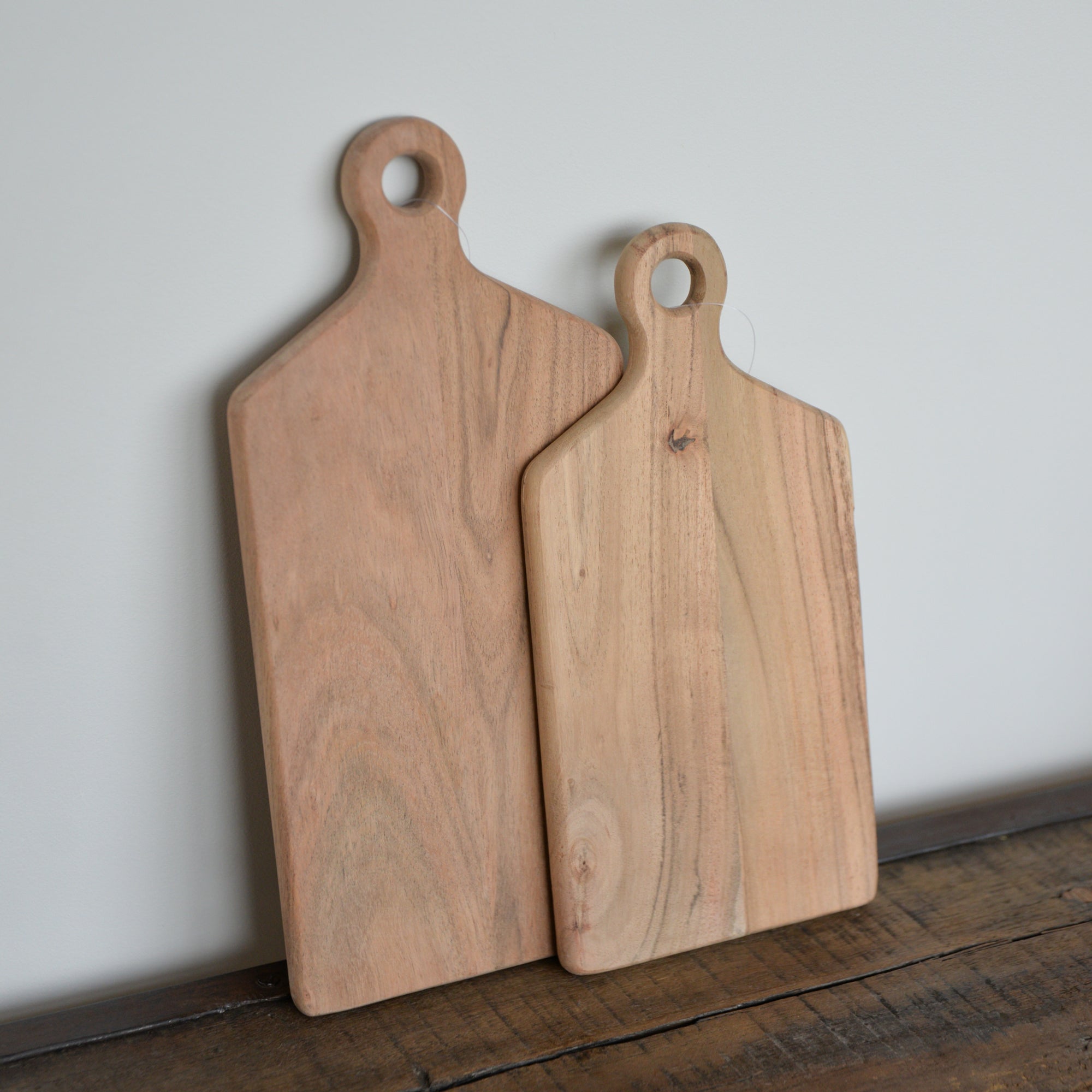 Solid Acacia Wood Chopping Board / Small