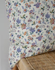 White Floral Cushion