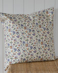White Floral Cushion