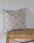 White Floral Cushion