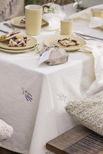 Load image into Gallery viewer, Embroidered Floral Table Cloth