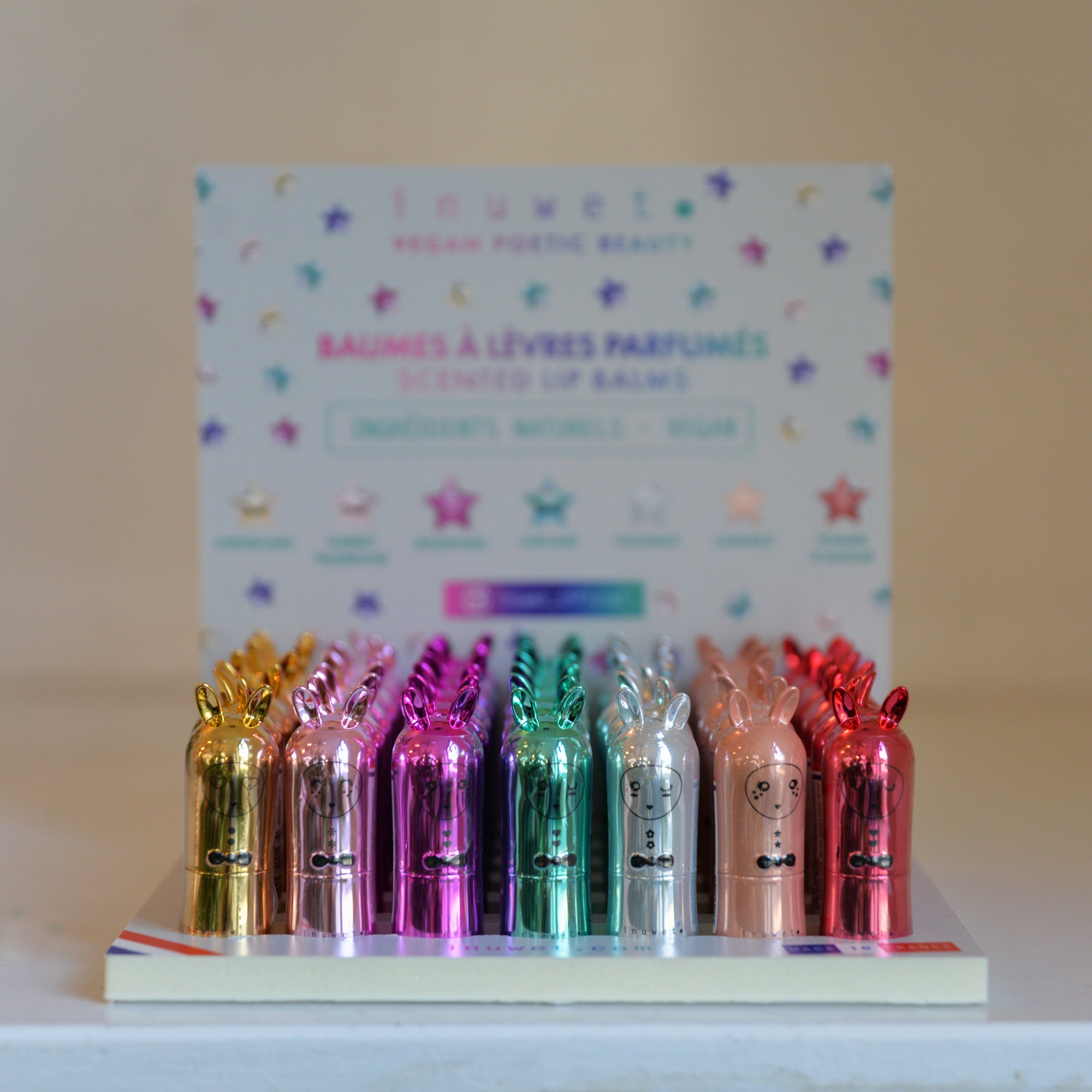 Metallic Vegan Lip Balms / Various Scents