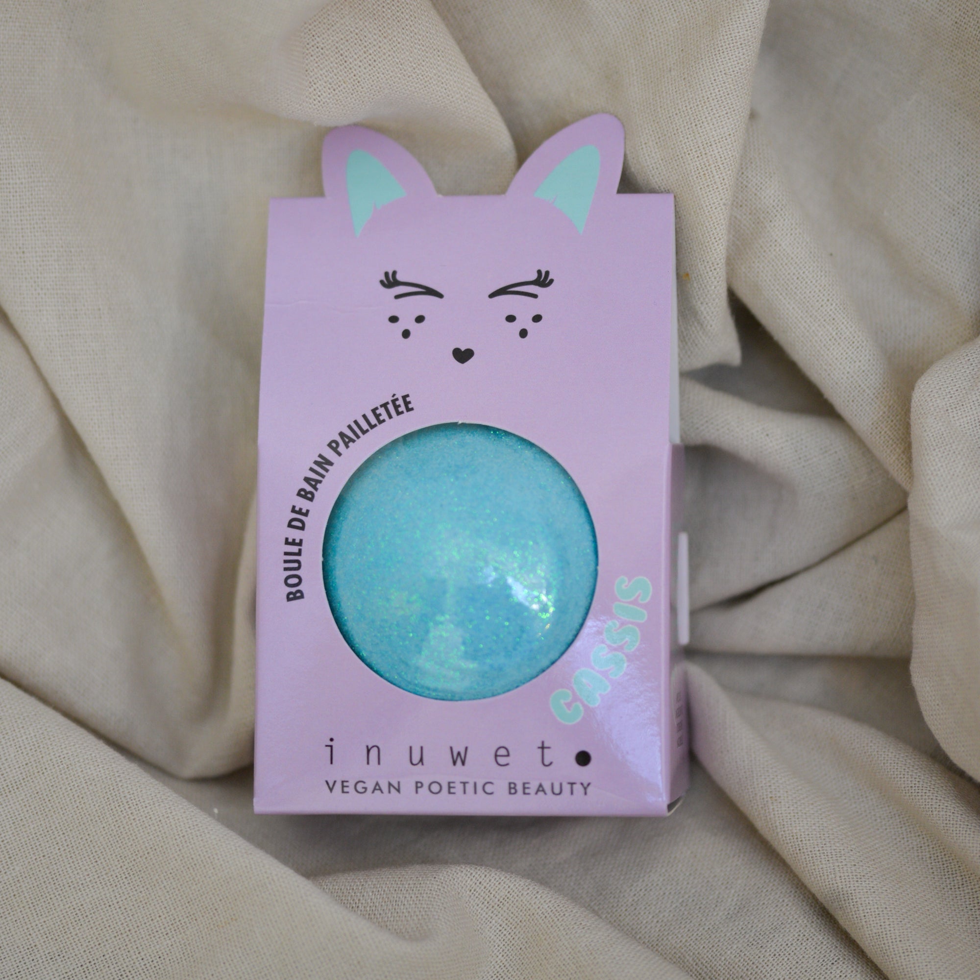 Vegan Glitter Bath Bomb