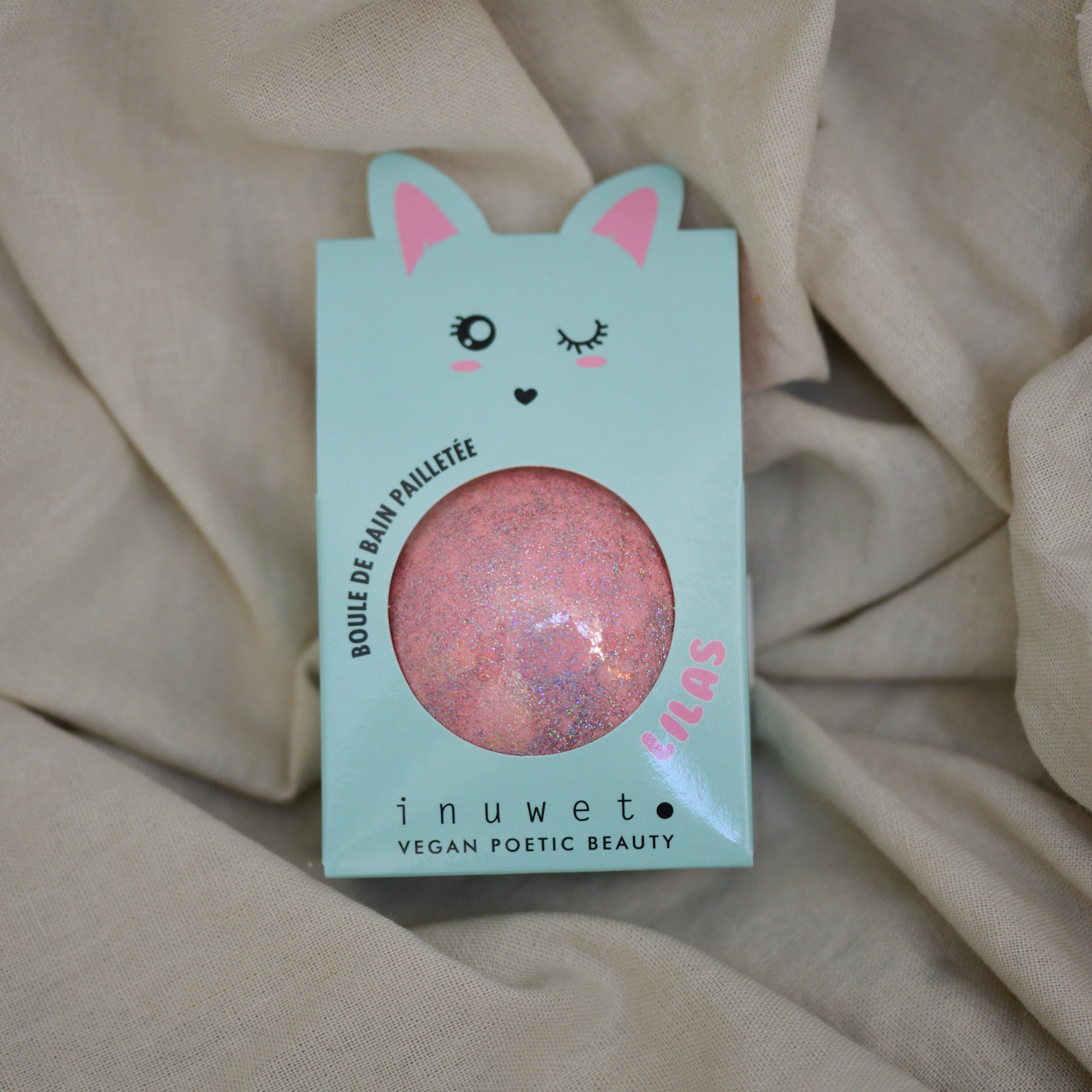 Vegan Glitter Bath Bomb