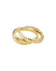 Izolda Recycled 2 in 1 Rings / Gold and Silver