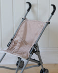 Baby Doll Stroller Brown Gingham