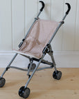Baby Doll Stroller Brown Gingham