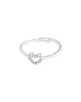 Pilgrim Lulu Crystal Heart Stack Ring / Colours
