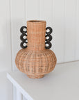 Rattan Vase