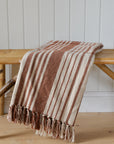 Recycled Cotton Checkered Throw