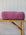 Velvet Bolster Cushion / Lilac