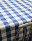 Blue Gingham Tablecloth Bell