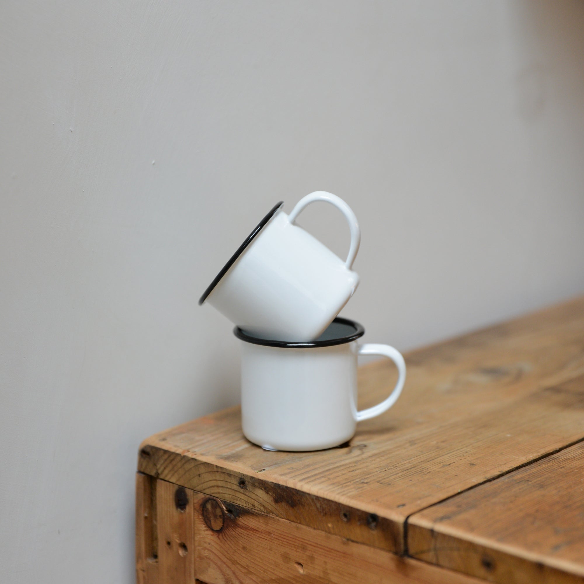 Enamel Espresso Cup / Black