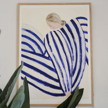 Load image into Gallery viewer, Sofia Lind Blue Stripe At Concorde/Sizes