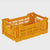 Mini Folding Crate / Mustard